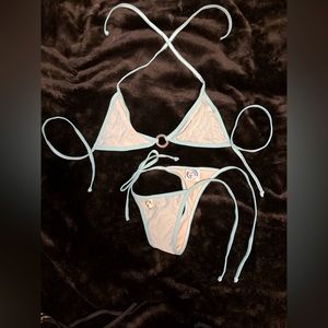 Berry dog size medium thong bikini gently used great condition!